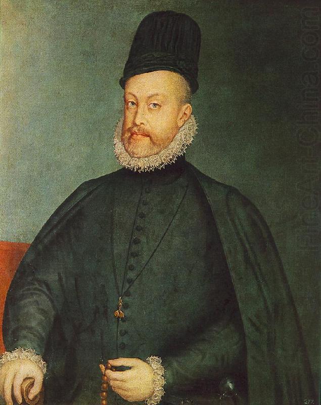 Portrait of Philip II af, SANCHEZ COELLO, Alonso